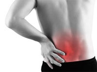 left lower back pain